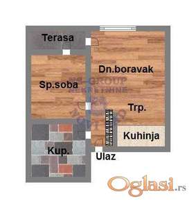 Dvosoban stan u Lipovom Gaju, 44m2